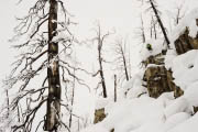Dan Treadway cliff drop by Jordan Manley