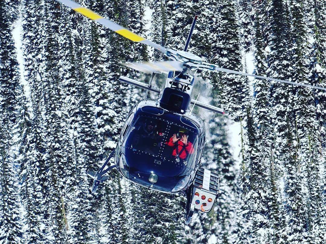 Great Canadian Heli-Skiing Helicopter