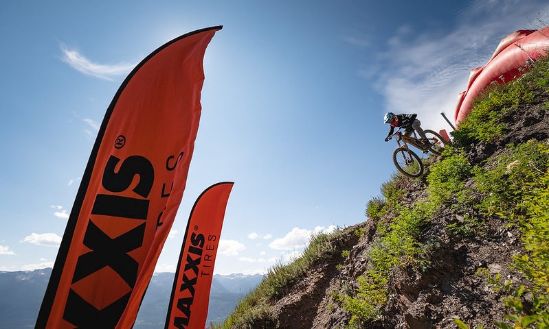 Psychosis downhill race on Mount 7 in Golden. Photo: Chris Pilling