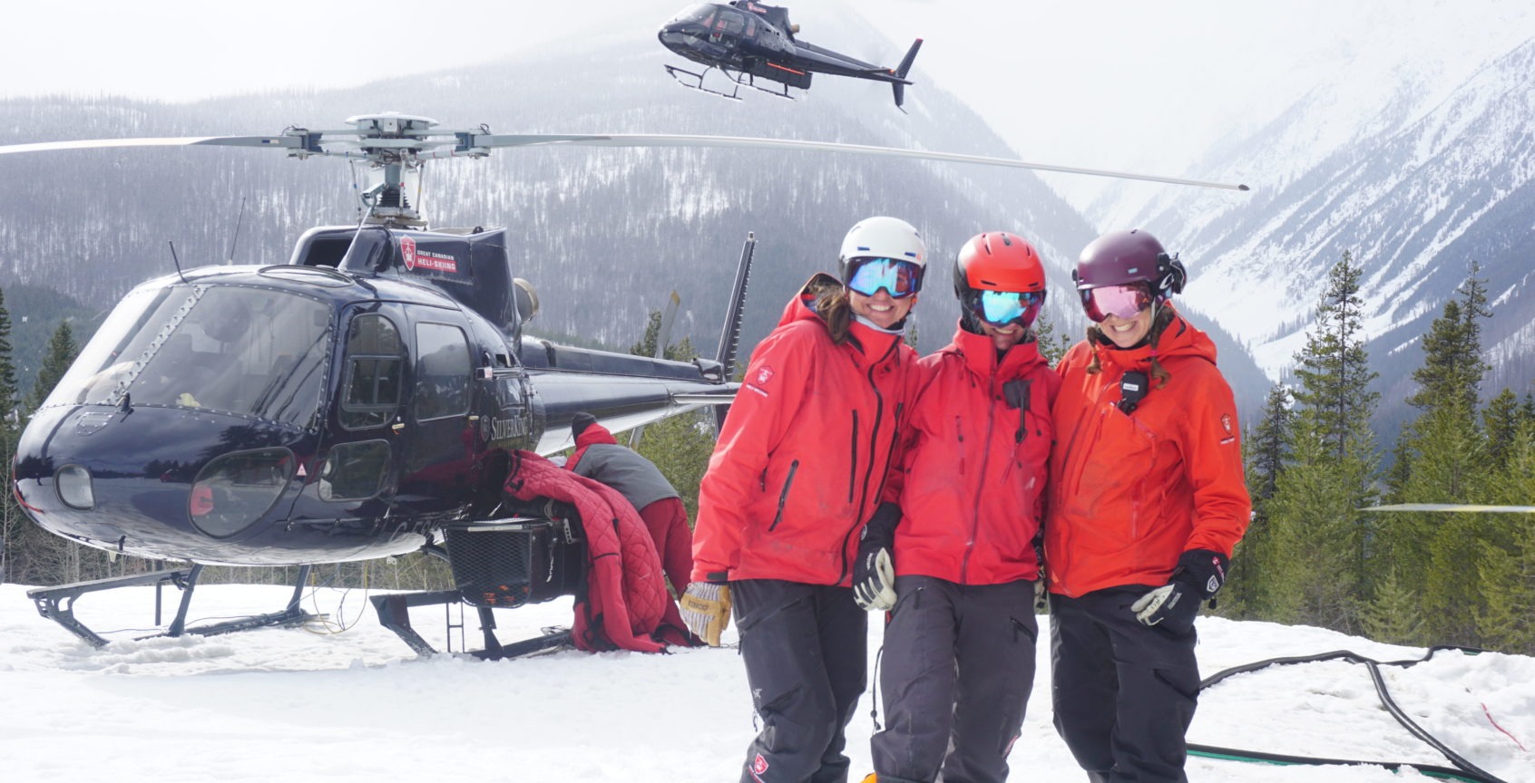 women of great canadian heli skiing